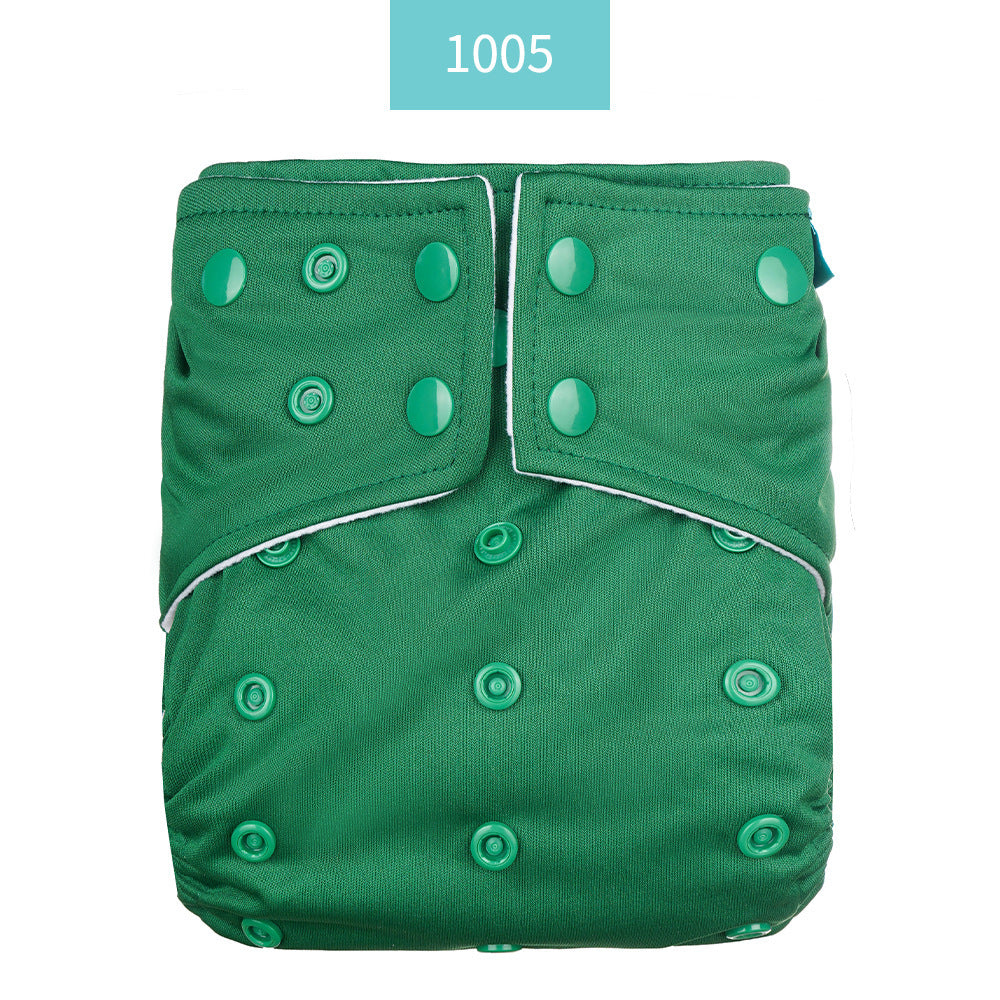 Happyflute Baby Cloth Diaper Waterproof Side Leakage Prevention Washable Diaper Pants Cloth Diaper Cloth Diaper Cover