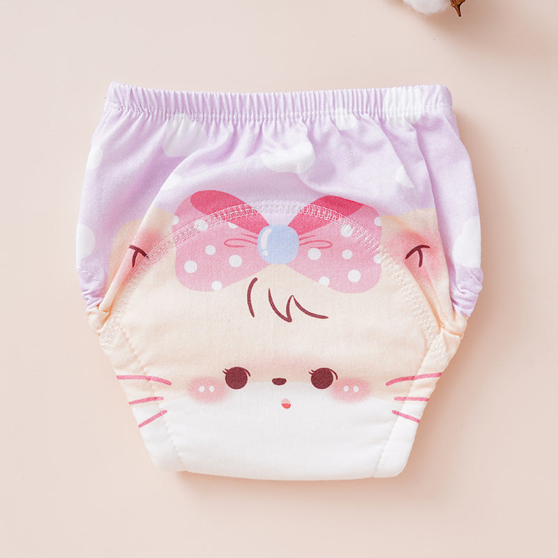 Baby's Diaper Underwear Pure Cotton Washable Ring Baby Diapers