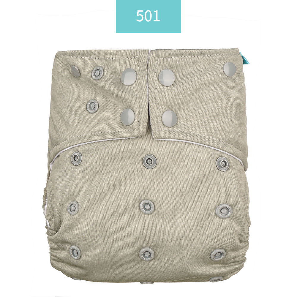 Happyflute Baby Cloth Diaper Waterproof Side Leakage Prevention Washable Diaper Pants Cloth Diaper Cloth Diaper Cover