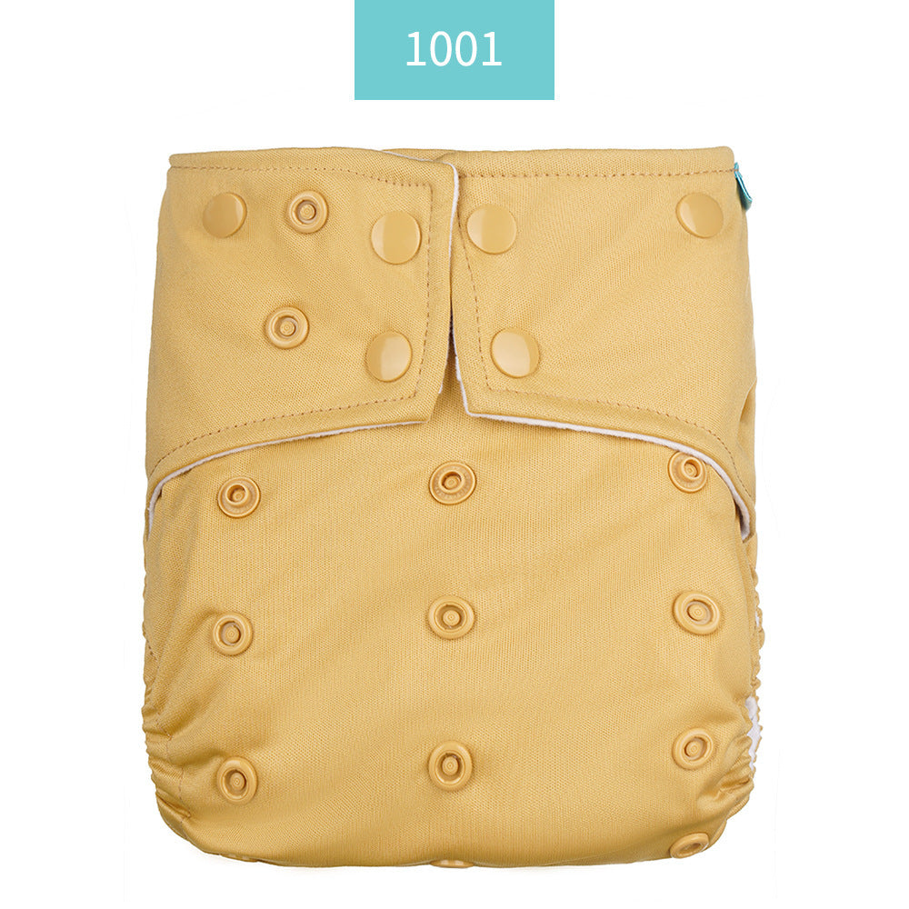 Happyflute Baby Cloth Diaper Waterproof Side Leakage Prevention Washable Diaper Pants Cloth Diaper Cloth Diaper Cover